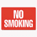 COS098068 Two-Sided Signs, No Smoking/No Fumar, 8 x 12, Red By CONSOLIDATED STAMP
