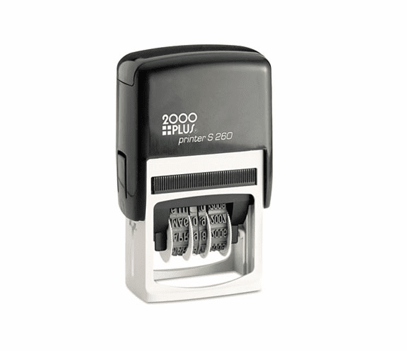 COS1SD260 2000 PLUS Custom Economy Dater, 6 Year Date Band, 7/8 x 1 11/16 By CONSOLIDATED STAMP