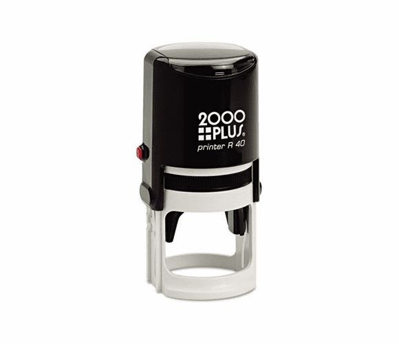 COS1SIR40 2000 PLUS Self-Inking Round Stamp, 1 1/2" diameter. By CONSOLIDATED STAMP