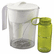 COX35391 Classic Pour-Through Pitcher, 48 oz., w/Bonus 16 oz. Water Bottle By CLOROX SALES CO.