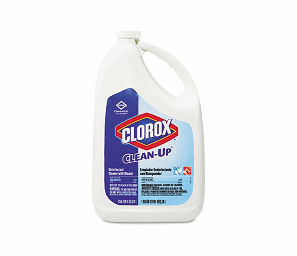 COX35420CT Clean-Up Cleaner w/Bleach, 128 oz Bottle, 4/Carton By CLOROX SALES CO.