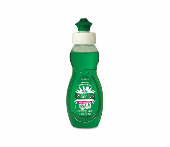 CPM01417 Dishwashing Liquid, Original Scent, 3 oz Bottle, 72 per Carton By COLGATE PALMOLIVE, IPD.