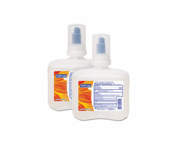 CPM01419 Non-Alcohol Hand Sanitizing Foam Refill, Unscented, Clear, 1250 ml, 2 per Carton By COLGATE PALMOLIVE, IPD.