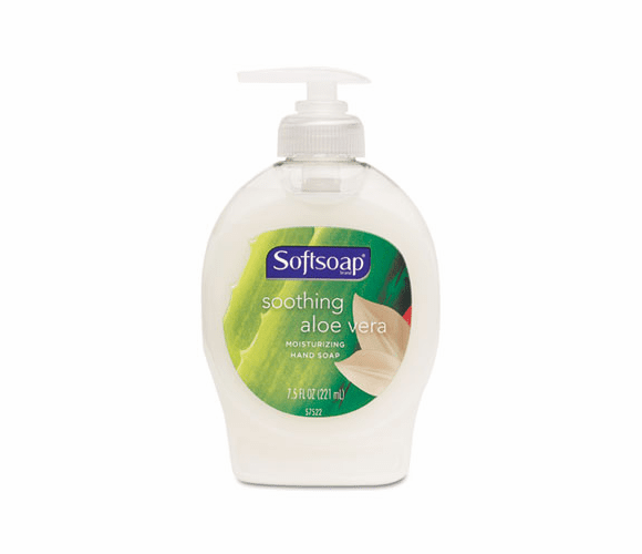 CPM26012EA Moisturizing Hand Soap w/Aloe, Liquid, 7.5 oz Pump Bottle By COLGATE PALMOLIVE, IPD.