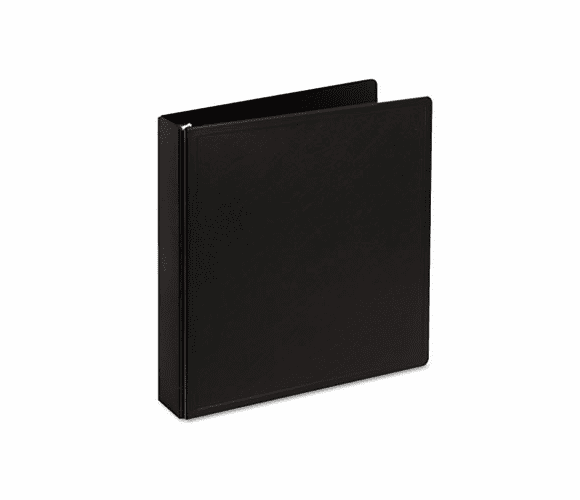 CRD14012 Heavy-Duty EasyOpen Slant-D Ring Binder, 1-1/2" Capacity, Black By CARDINAL BRANDS INC.