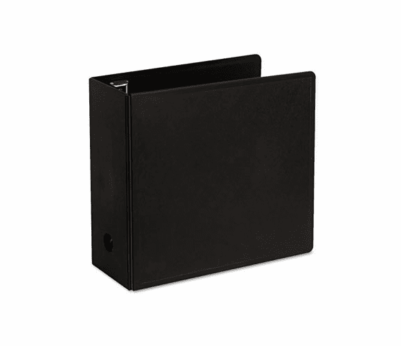 CRD14052 Heavy-Duty EasyOpen Slant D-Ring Binder, 5" Capacity, Black By CARDINAL BRANDS INC.
