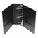 CRD17811 Vinyl ClearVue XtraValue Slant D-Ring Presentation Binder, 4" Capacity, Black By CARDINAL BRANDS INC.