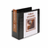 CRD17951 Vinyl ClearVue XtraValue Slant-D Ring Presentation Binder, 5" Capacity, Black By CARDINAL BRANDS INC.