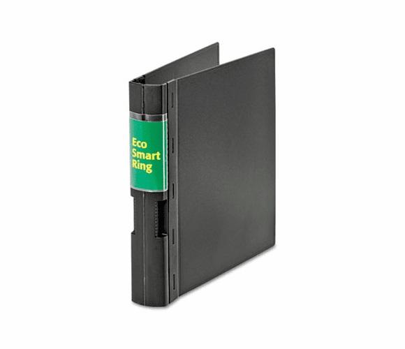 CRD24021 EcoSmart Ring Reference Binder, 2" Capacity, Black By CARDINAL BRANDS INC.