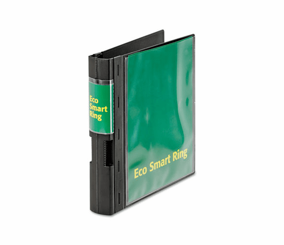 CRD24031 EcoSmart Ring View Binder, 2" Capacity, Black By CARDINAL BRANDS INC.