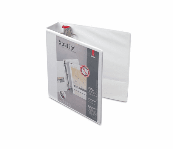 CRD26300 ClearVue XtraLife Slant-D Presentation Binder, 1" Capacity, White By CARDINAL BRANDS INC.