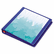 CRD26302 XtraLife ClearVue Non-Stick Locking D-Ring Binder, 1", 8-1/2 x 11, Blue By CARDINAL BRANDS INC.