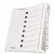 CRD61813 OneStep Plus Index System, 8-Tab, White By CARDINAL BRANDS INC.