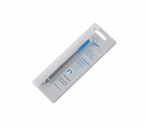 CRO8441 Refill for Selectip Porous Point Pens, Medium, Blue Ink By A.T. CROSS COMPANY