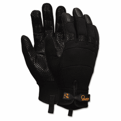 CRW907XL Memphis Multi-Task Synthetic Palm Gloves, Extra Large, Black By MCR SAFETY