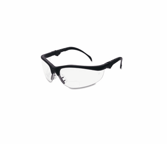 CRWK3H25 Klondike Magnifier Glasses, 2.5 Magnifier, Clear Lens By MCR SAFETY