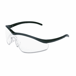 CRWT1110AF Triwear Onyx Frame, Clear AntiFog Lens, Black Cord By MCR SAFETY