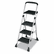 CSC11880PBLW1 MaxTM Work Platform Project Ladder, 225lb Duty Rating, 22wx31dx55h, Steel, Black By COSCO