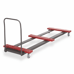 CSC3628908X1 Table Truck, 8 Foot Rectangular, 10 - 12 Table Capacity By COSCO