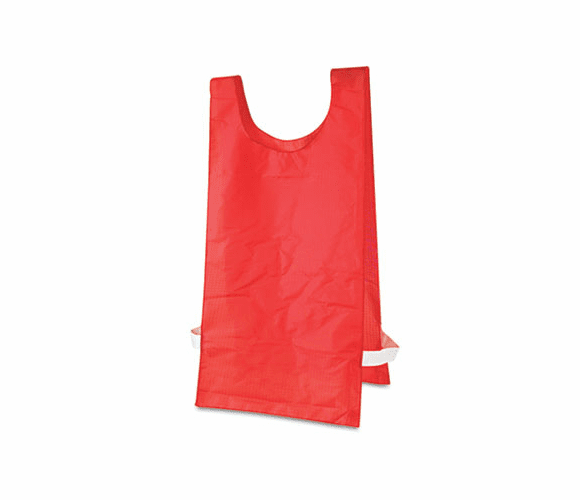 CSINP1RD Heavyweight Pinnies, Nylon, One Size, Red, 1 Dozen By CHAMPION SPORT
