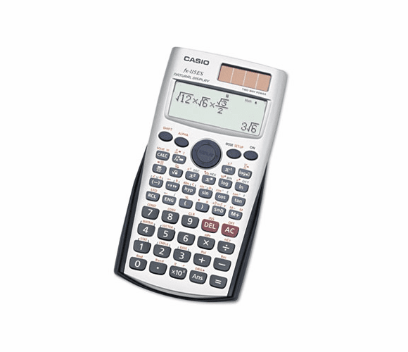 CSOFX115ES FX-115ES Advanced Scientific Calculator, 10 Digit, Natural Textbook Display By CASIO, INC.