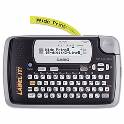 CSOKL120L KL-120 Label Maker, 1 Lines, 7-1/2w x 4-1/2d x 2-1/5h By CASIO, INC.