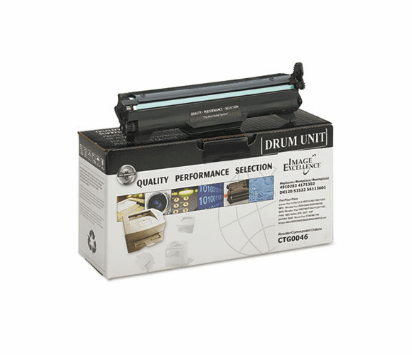 CTGCTG0046 CTG0046(491-0283, 4171) Drum Unit, Black By CTG/CLOVER TECHNOLOGY GROUP