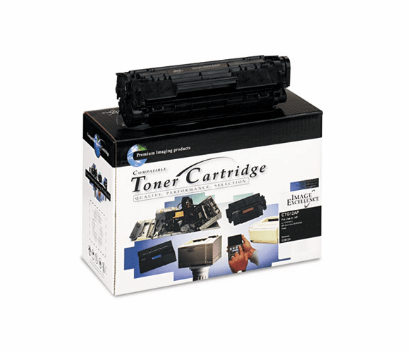 CTGCTG12AP CTG12AP Compatible Remanufactured Toner, 2000 Page-Yield, Black By CTG/CLOVER TECHNOLOGY GROUP