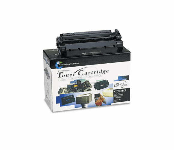 CTGCTG24XP CTG24XP Compatible Remanufactured High-Yield Toner, 4000 Page-Yield, Black By CTG/CLOVER TECHNOLOGY GROUP