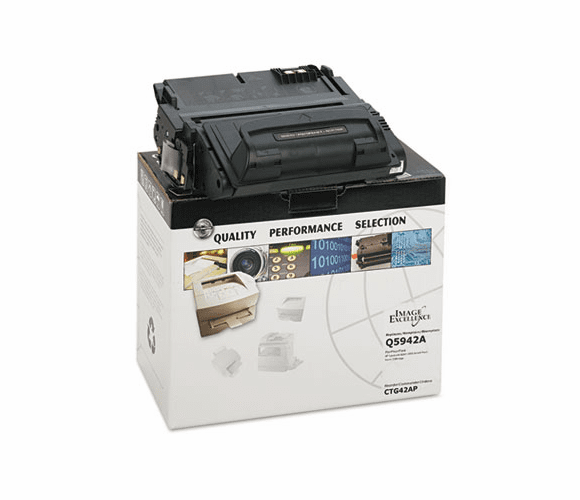 CTGCTG42AP CTG42AP Compatible Remanufactured Toner, 10000 Page-Yield, Black By CTG/CLOVER TECHNOLOGY GROUP