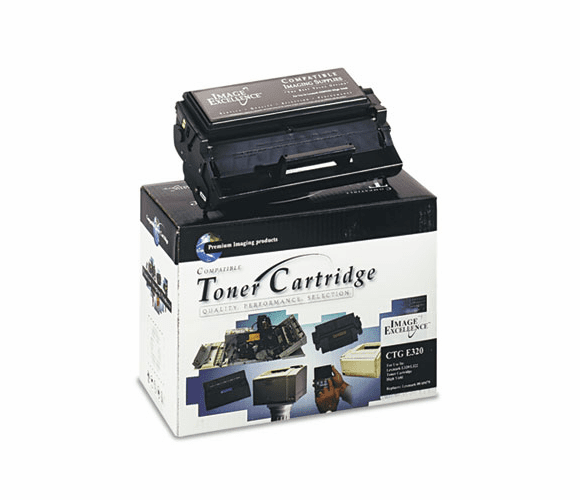 CTGCTGE320 CTGE320 Compatible Remanufactured Toner, 6000 Page-Yield, Black By CTG/CLOVER TECHNOLOGY GROUP