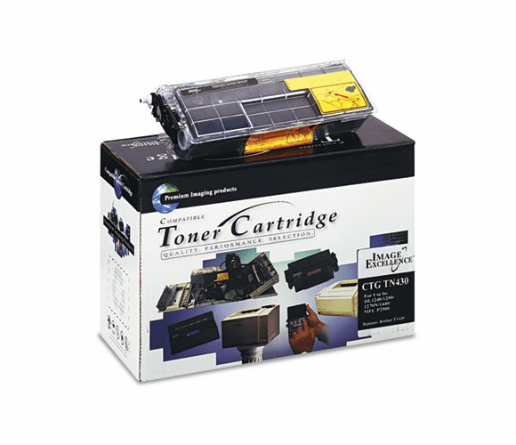 CTGCTGTN430 CTGTN430 Compatible Remanufactured Toner, 3000 Page-Yield, Black By CTG/CLOVER TECHNOLOGY GROUP