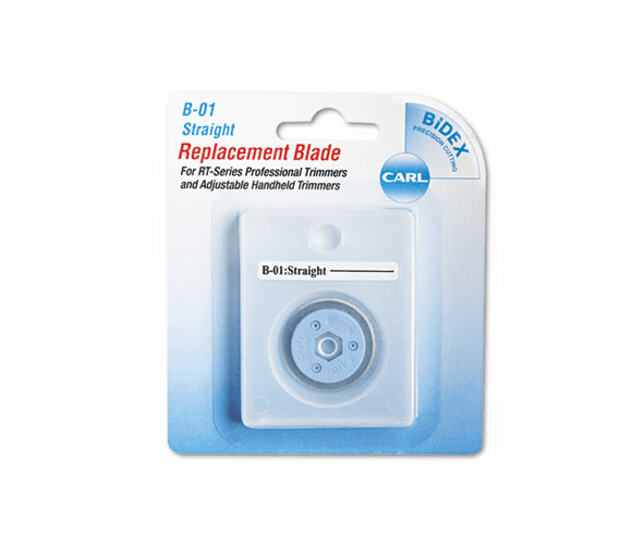 CUI15001 Bidex Straight Blade for Personal/Professional Rotary Trimmers By CARL MFG. USA INC.