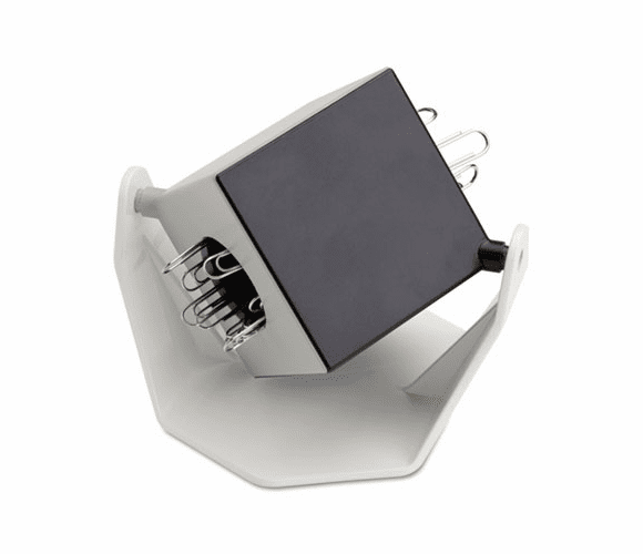 CUI19003 Two Compartment Magnetic Paper Clip Dispenser By CARL MFG. USA INC.