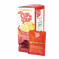 CUP03487 Cup-a-Soup, Chicken Noodle, Single Serving, 22/Pack By UNILEVER