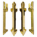 CVR07256 Hardwood Stackable Desk Tray, Four-Posts, Brass By ADVANTUS CORPORATION