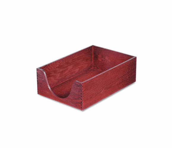 CVR08223 Hardwood Legal Stackable Desk Tray, Mahogany By ADVANTUS CORPORATION