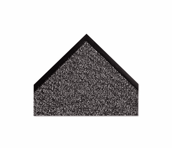 CWNDS0035CH Dust-Star Microfiber Wiper Mat, 36" x 60", Charcoal By CROWN MATS & MATTING