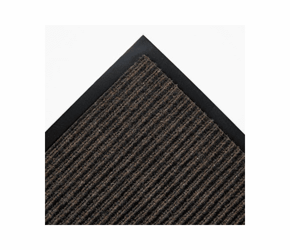 CWNNR0035BR Needle Rib Wipe & Scrape Mat, Polypropylene, 36 x 60, Brown By CROWN MATS & MATTING