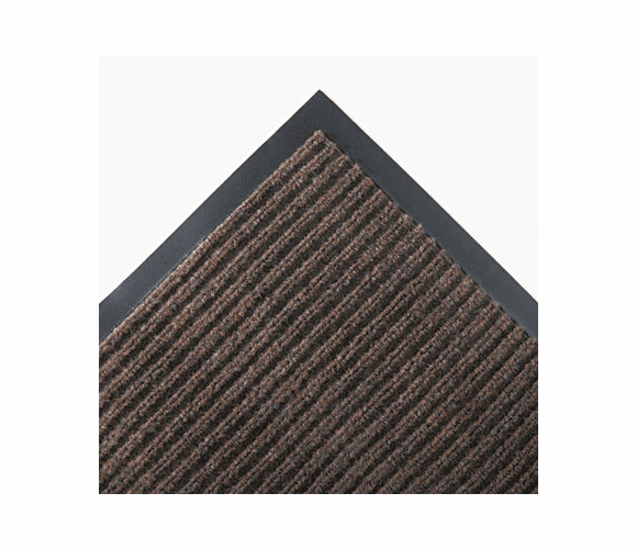 CWNNR0046BR Needle Rib Wipe & Scrape Mat, Polypropylene, 48 x 72, Brown By CROWN MATS & MATTING