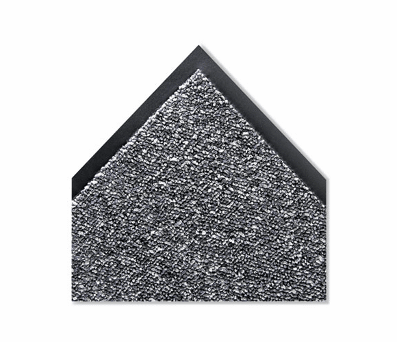 CWNSPNC35PE Cordless Stat-Zap Carpet Top Mat, Polypropylene, 36 x 60, Pewter By CROWN MATS & MATTING