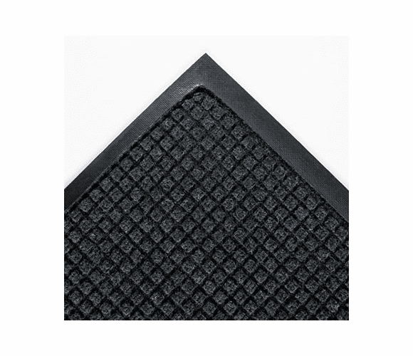 CWNSSR046CH Super-Soaker Wiper Mat w/Gripper Bottm, Polypropylene, 45" x 68", Charcoal By CROWN MATS & MATTING