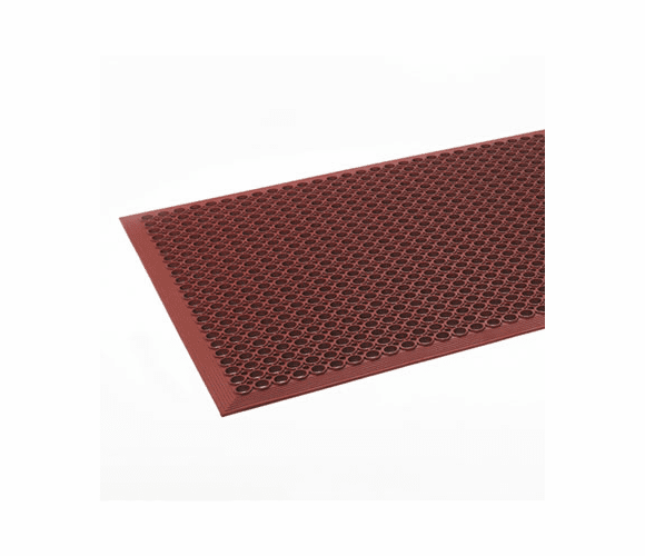 CWNWSCT35TC Safewalk-Light Heavy-Duty Anti-Fatigue Mat, Rubber, 36 x 60, Terra Cotta By CROWN MATS & MATTING