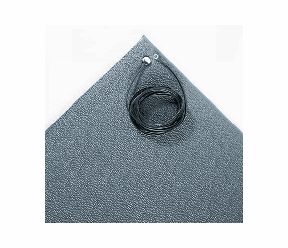 CWNZC0023GY Antistatic Comfort-King Mat, Sponge, 24 x 36, Gray By CROWN MATS & MATTING