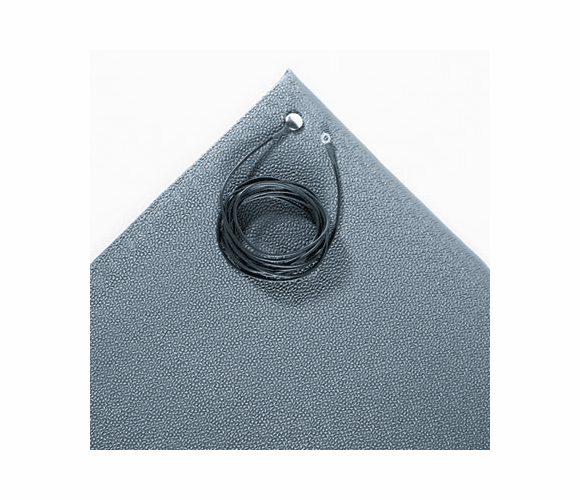 CWNZC0025GY Antistatic Comfort-King Mat, Sponge, 24 x 60, Gray By CROWN MATS & MATTING