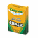 CYO501402 Nontoxic Anti-Dust Chalk, White, 12 Sticks/Box By BINNEY & SMITH / CRAYOLA