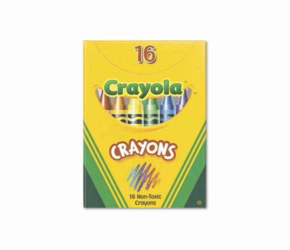 CYO520016 Classic Color Pack Crayons, Tuck Box, 16 Colors/Box By BINNEY & SMITH / CRAYOLA