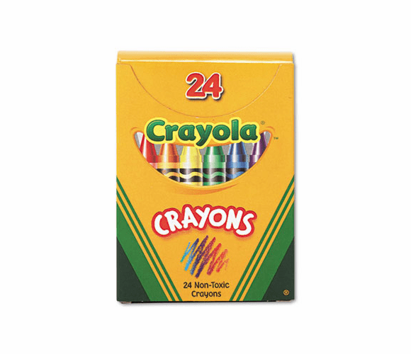 CYO520024 Classic Color Pack Crayons, Tuck Box, 24/Box By BINNEY & SMITH / CRAYOLA