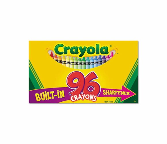 CYO520096 Classic Color Pack Crayons, 96 Colors/Box By BINNEY & SMITH / CRAYOLA