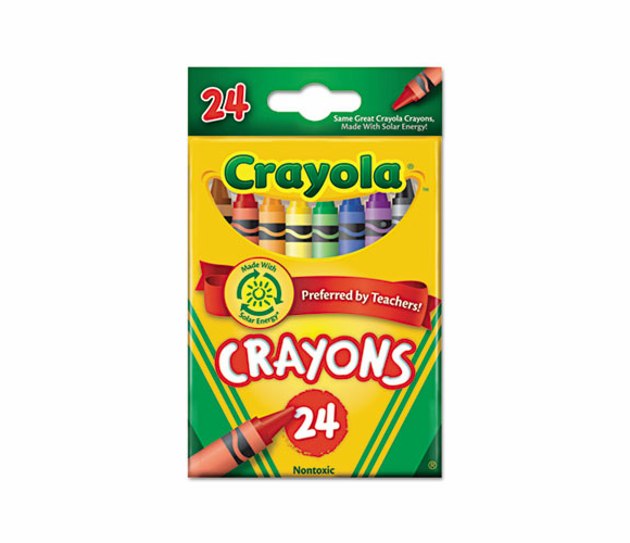 CYO523024 Classic Color Pack Crayons, 24 Colors/Box By BINNEY & SMITH / CRAYOLA